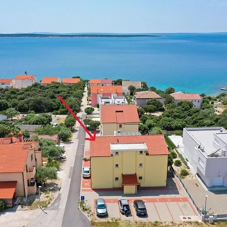 Chill 4 Real Sea View Mandre Apartment Exterior photo